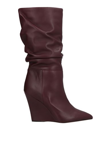 Shop Paris Texas Woman Boot Dark Purple Size 8 Soft Leather
