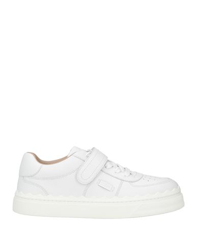 Chloé Woman Sneakers White Size 9 Soft Leather