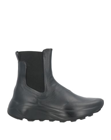 Shop Del Carlo Woman Ankle Boots Black Size 8 Soft Leather