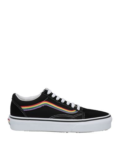 Vans Woman Sneakers Black Size 5 Leather, Textile Fibers In Black