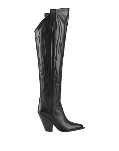 Sonora Woman Knee Boots Black Size 10 Soft Leather