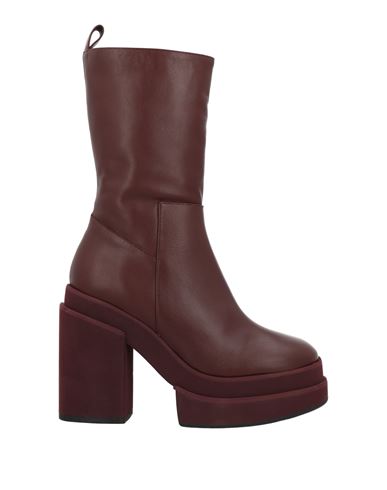 Paloma Barceló Paloma Barcelo Leather Melissa Iris Boots In Red