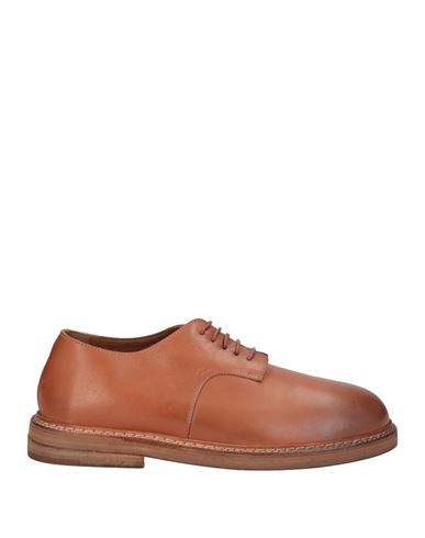Marsèll Round-toe Leather Derby Shoes In Brown