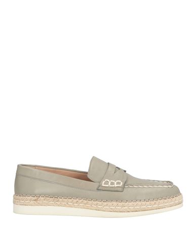 Triver Flight Woman Espadrilles Sage Green Size 10 Soft Leather In Sage Green