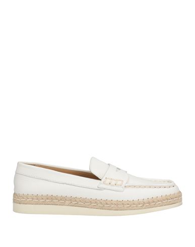Triver Flight Woman Loafers White Size 12 Soft Leather