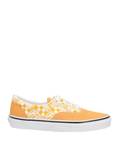 Vans Woman Sneakers Orange Size 6.5 Textile Fibers