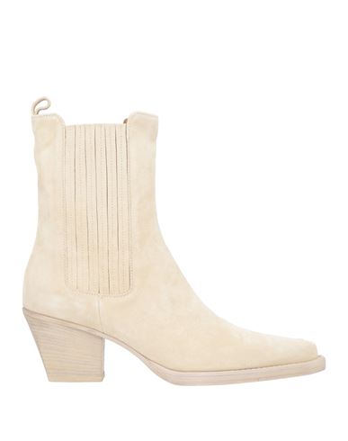 Paris Texas Woman Ankle Boots Cream Size 10 Calfskin In White