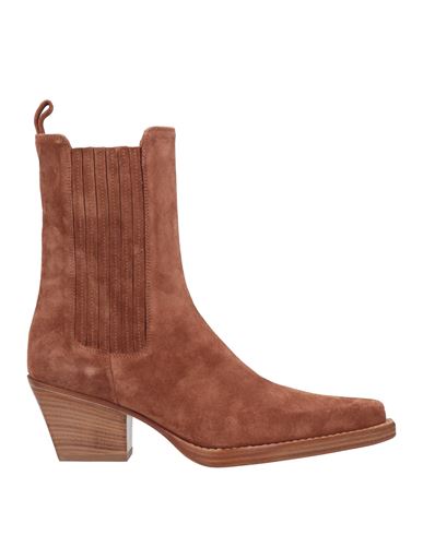 Paris Texas Pull-on Ankle Boots In Brown