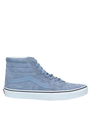 Vans Woman Sneakers Slate Blue Size 5.5 Soft Leather