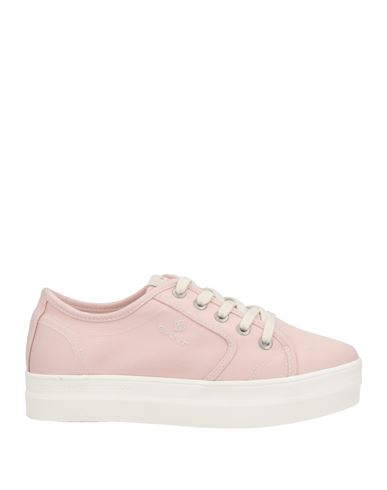 Gant Woman Sneakers Light Pink Size 12 Textile Fibers