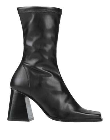 Angel Alarcon Ángel Alarcón Woman Ankle Boots Black Size 10 Textile Fibers
