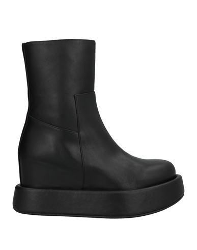 Shop Paloma Barceló Woman Ankle Boots Black Size 9.5 Soft Leather