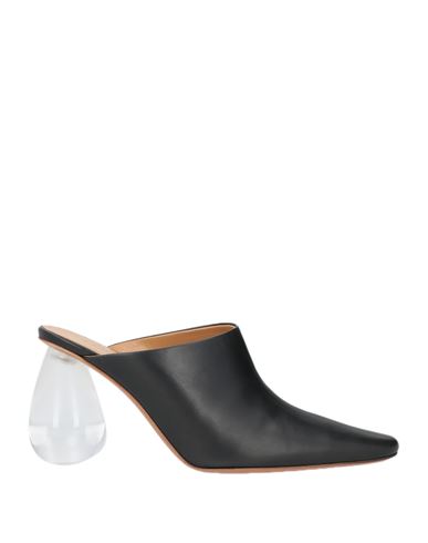 Loewe Woman Mules & Clogs Black Size 6 Soft Leather