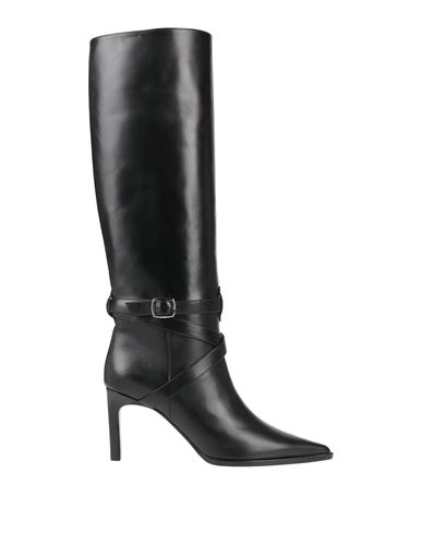 Celine Woman Knee Boots Black Size 10 Calfskin