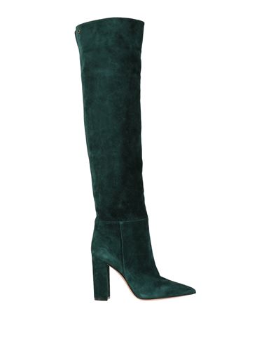 Shop Gianvito Rossi Woman Boot Emerald Green Size 7 Soft Leather