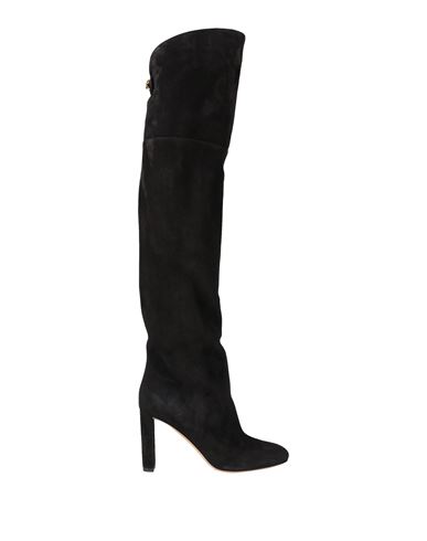 Skorpios Woman Knee Boots Black Size 8 Soft Leather