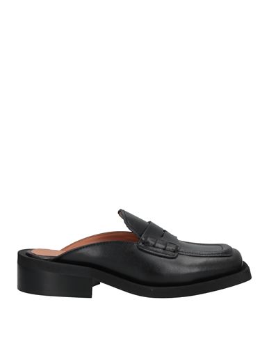 Shop Ganni Woman Mules & Clogs Black Size 9 Soft Leather