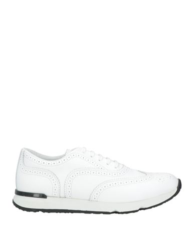 Rucoline Man Sneakers White Size 8 Soft Leather