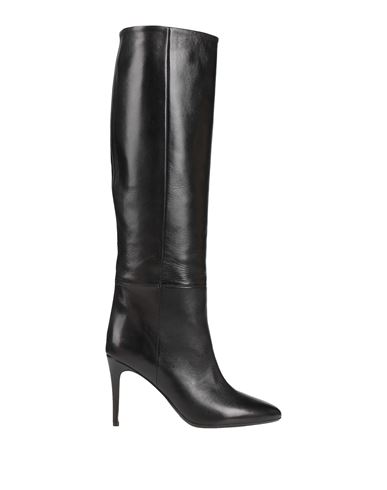 Shop Anna F . Woman Boot Black Size 8 Soft Leather
