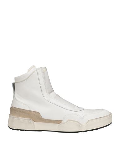 Shop Isabel Marant Man Sneakers White Size 8 Soft Leather
