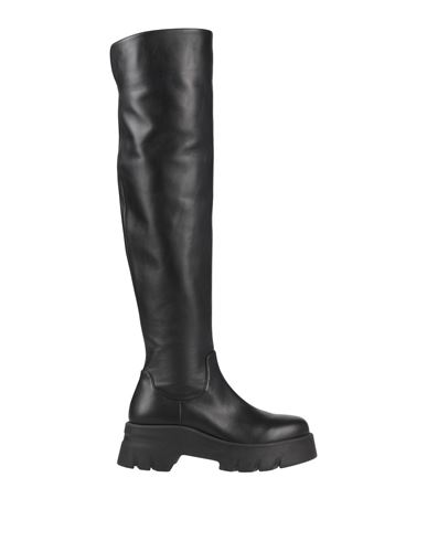 Gianvito Rossi Woman Knee Boots Black Size 7 Soft Leather