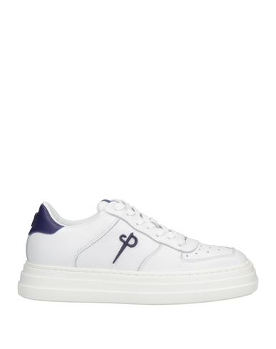 Cesare Paciotti Woman Sneakers White Size 8 Soft Leather In White