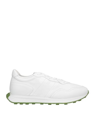 Hogan Man Sneakers White Size 9 Soft Leather In White