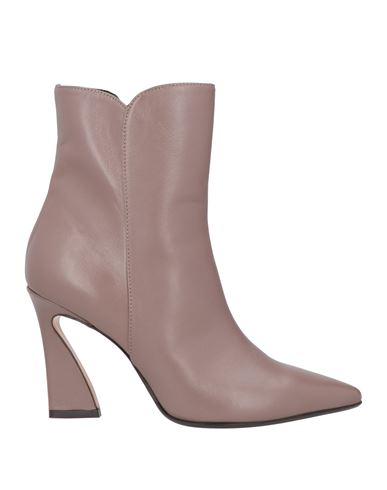Anna F . Woman Ankle Boots Pastel Pink Size 8 Soft Leather