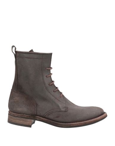 Good Year Woman Ankle Boots Dark Brown Size 10.5 Leather In Brown