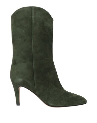 The Seller Woman Ankle Boots Dark Green Size 7 Soft Leather