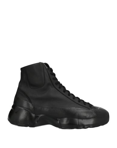 Rubber Soul Man Sneakers Steel Grey Size 9 Soft Leather In Black