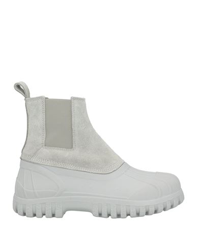 Shop Diemme Woman Ankle Boots Light Grey Size 6 Soft Leather