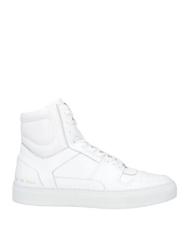 Common Projects Woman By  Woman Sneakers White Size 9 Soft Leather