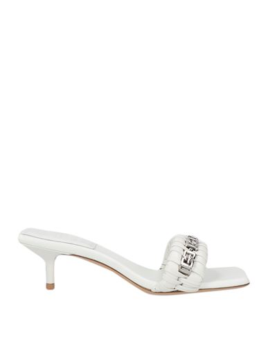 Givenchy Woman Sandals White Size 8 Soft Leather