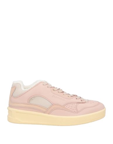 Jil Sander Woman Sneakers Light Pink Size 9 Soft Leather