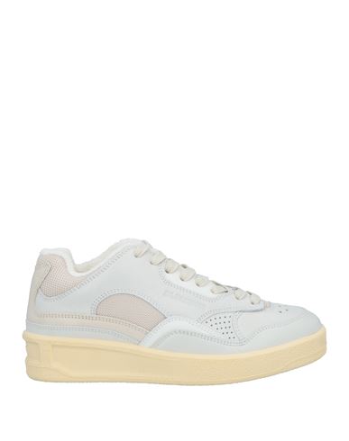 Jil Sander Woman Sneakers Off White Size 6 Soft Leather