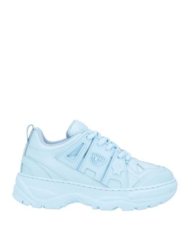 Chiara Ferragni Babies'  Toddler Girl Sneakers Sky Blue Size 10c Soft Leather