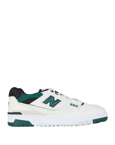 Shop New Balance 550 Man Sneakers White Size 9 Soft Leather, Textile Fibers