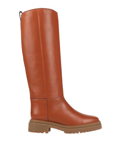 Ba&sh Ba & Sh Woman Boot Tan Size 8 Soft Leather In Brown