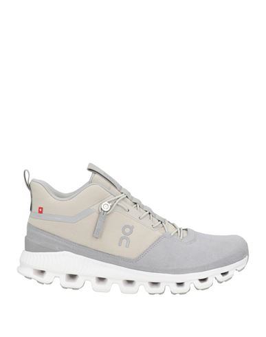 On Woman Sneakers Grey Size 10 Textile Fibers In Multi