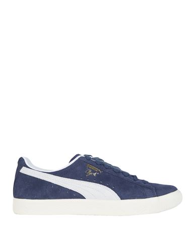 Puma Clyde Og Woman Sneakers Navy Blue Size 4.5 Soft Leather