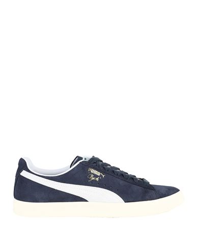 Puma Clyde Og Man Sneakers Navy Blue Size 12 Soft Leather