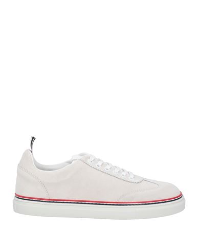 Thom Browne Man Sneakers Off White Size 10 Soft Leather