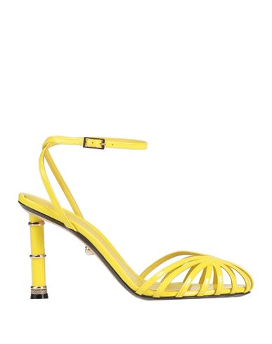 Alevì Milano Aleví Milano Woman Pumps Yellow Size 9 Soft Leather