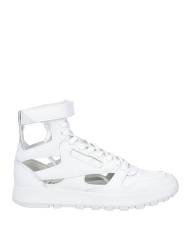 Maison Margiela Man Sneakers White Size 9 Textile Fibers