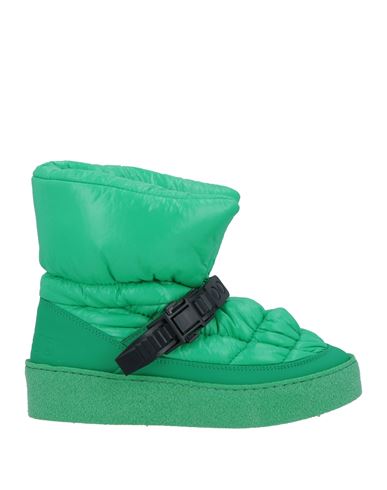 Shop Khrisjoy Woman Ankle Boots Green Size 8 Polyamide