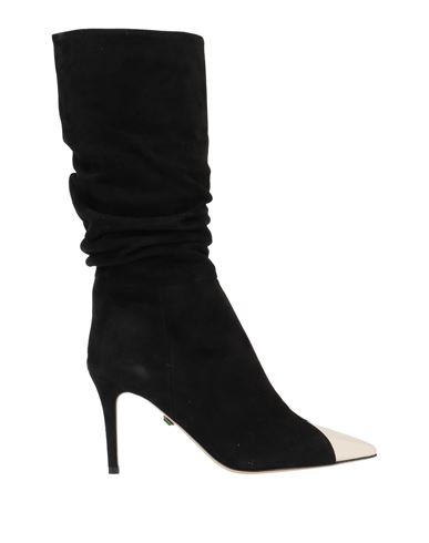 Ilio Smeraldo Woman Boot Black Size 8 Soft Leather In Black