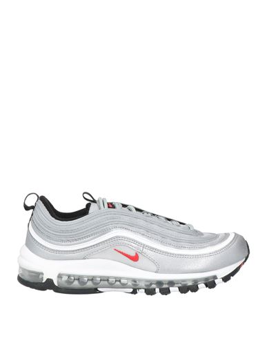 Nike Man Sneakers Silver Size 8 Textile Fibers