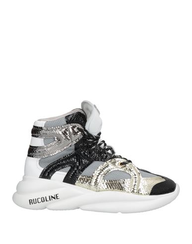 Rucoline Woman Sneakers Grey Size 6 Sheepskin, Calfskin, Textile Fibers