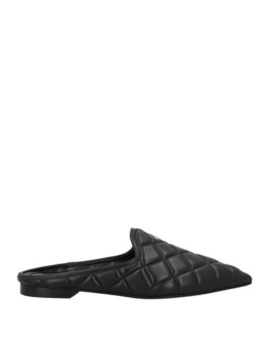 Patrizia Pepe Woman Mules & Clogs Black Size 6 Soft Leather